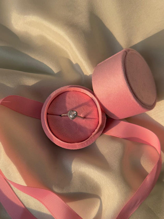 Promise Ring with Premium Ribbon Gift Box