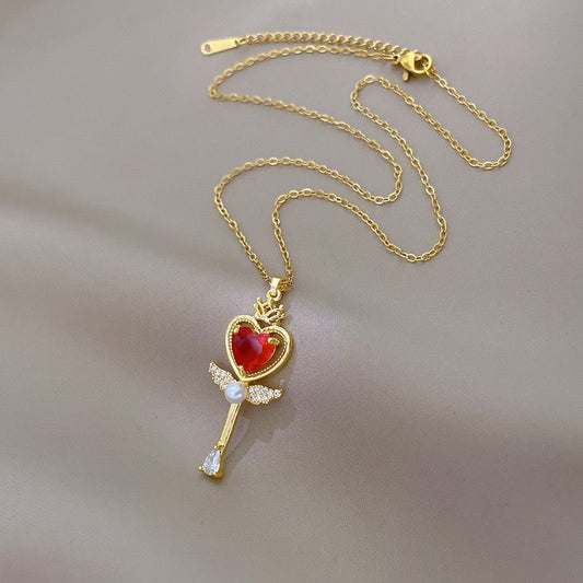 Cupid Heart Necklace
