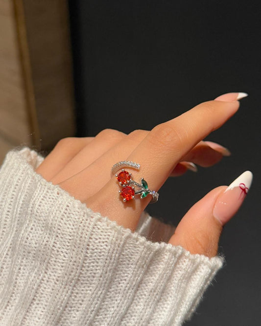 Cherry Ring- orangish red