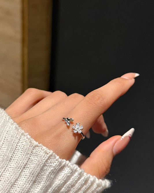Lily Butterfly Ring