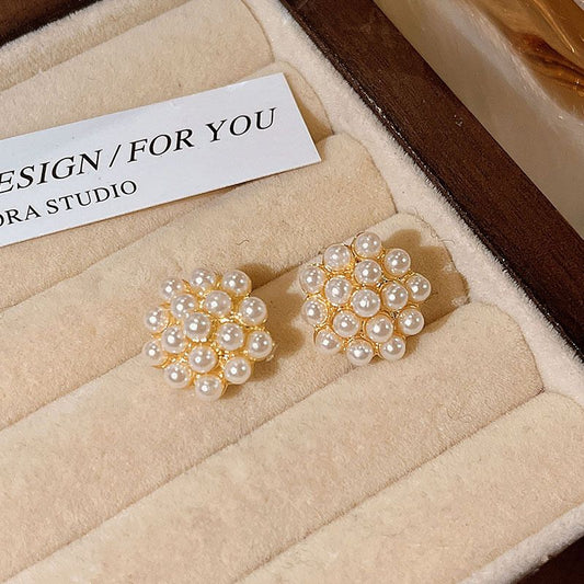 Bouquet of Pearls Earings