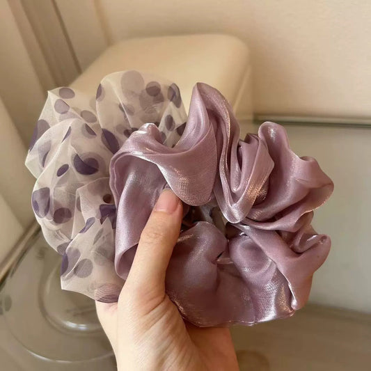 Mauve Moment Scrunchies (Pack of 2)