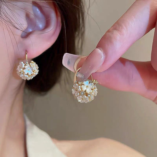 Spring in a basket Earrings