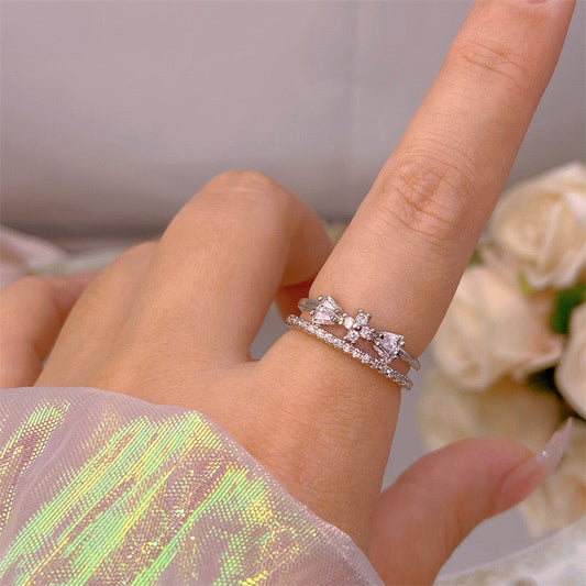 Flirty Angel Ring