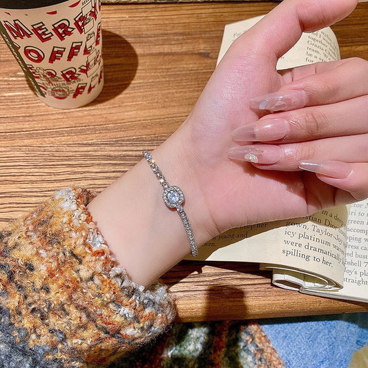 Crystal Cascade Bracelet