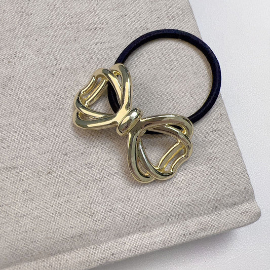 Coquette Statement Metal Hair Tie