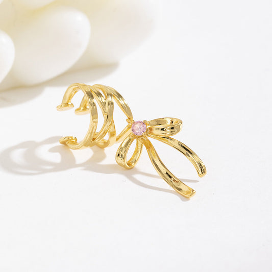 Glossy Coquette Ear-cuff (single piece)