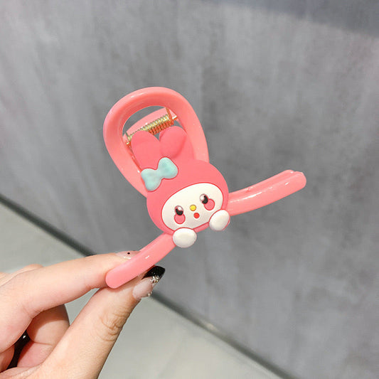 Peachy Doodle Cute Hair Claw