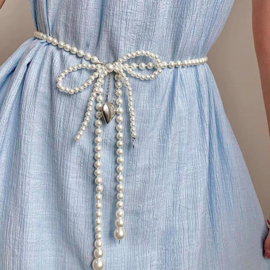Tasselled in Pearl! Waist Chain