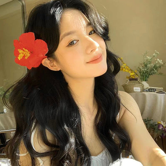 Papaya Sunrise! Hawaiian Hair Clip