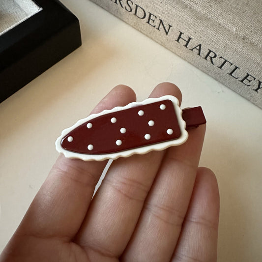 Red Velvet Hair Clip