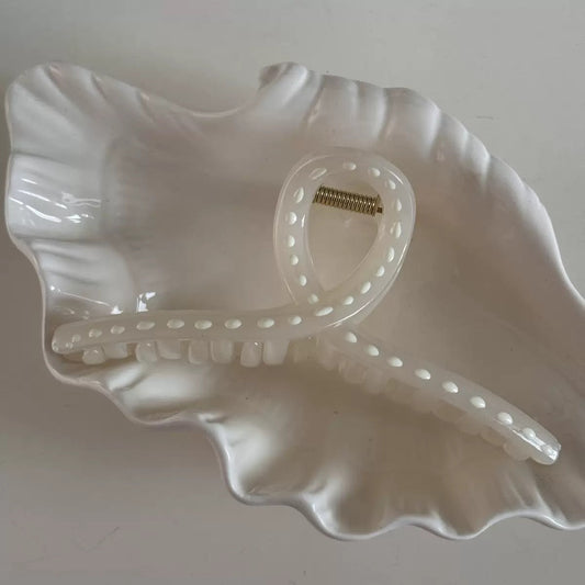 Snowing in NYC Hair Claw