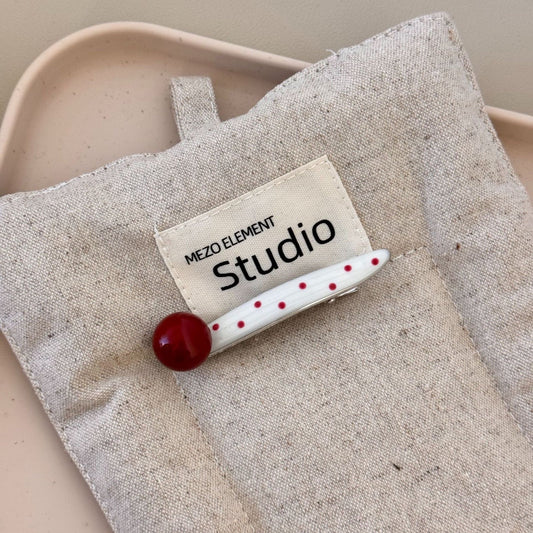 Poppi Polka Hair Clip