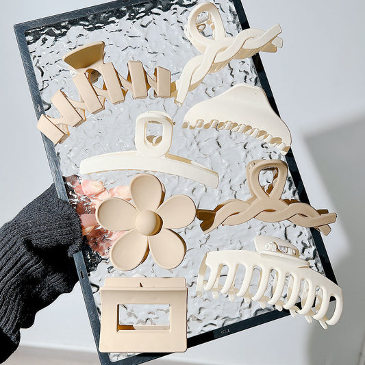 Nude Mood Claw Clip Combo