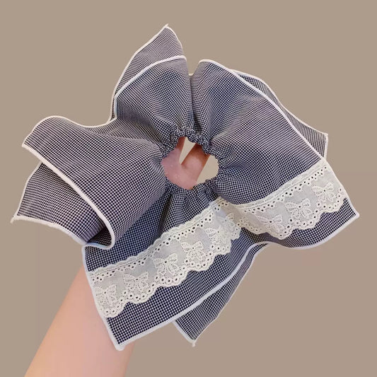 Cute Village Girl Scrunchie