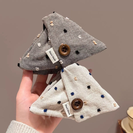 Low effort Bandana style Claw Clip