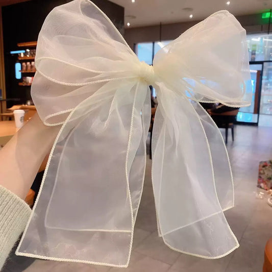 Dreamy Oversized Organza Hair Bow