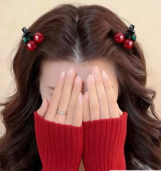 Baby Cherry Hair Clip
