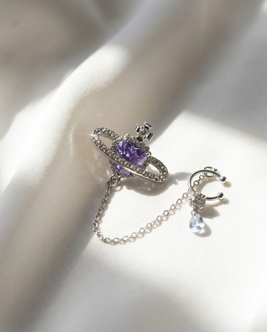 Purple Twilight Ear Cuff