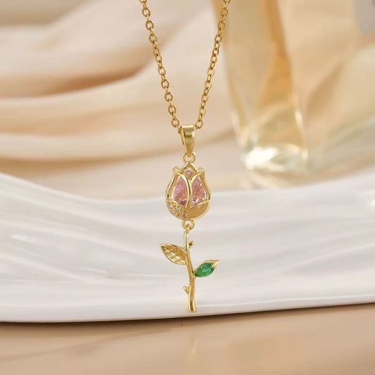Royalty Tulip Necklace