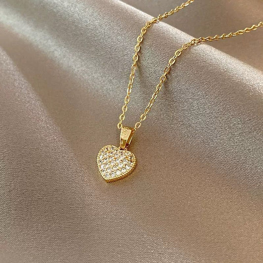Lifeline Rhinestone Necklace