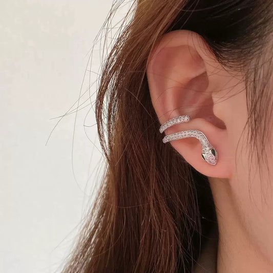 Blingy Sin Snake Earcuff