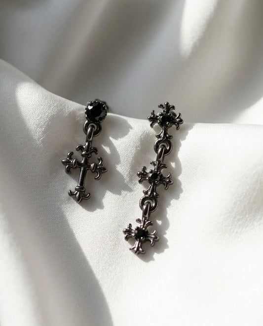 Conjuring Coded Mismatched Earrings