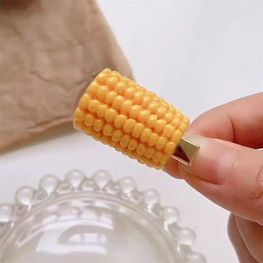Picnic Harvest Sweet Corn Hair Clip