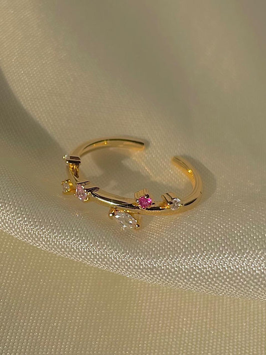 Multi Leaf Ring