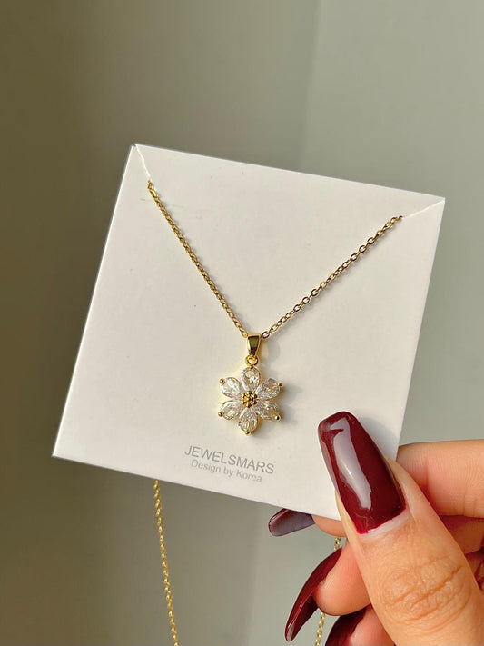 Daffodil Flower Necklace