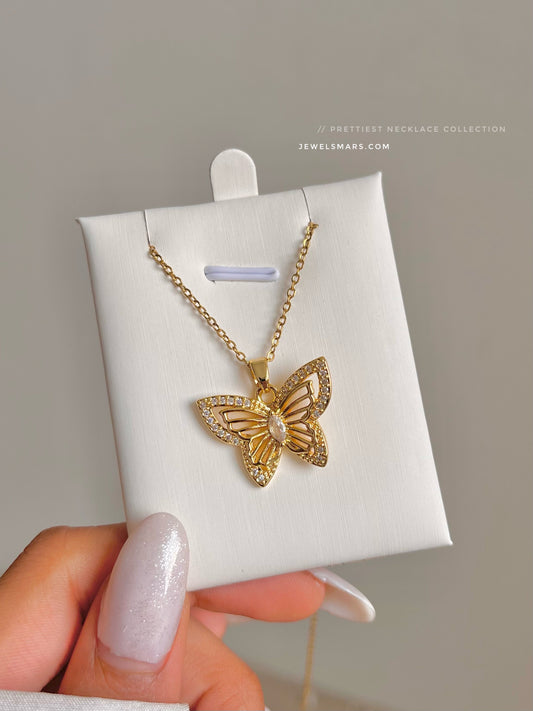Love Butterfly Necklace