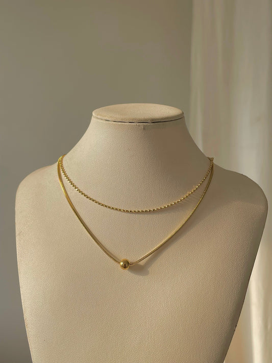 Ada Necklace [18k gold plated]