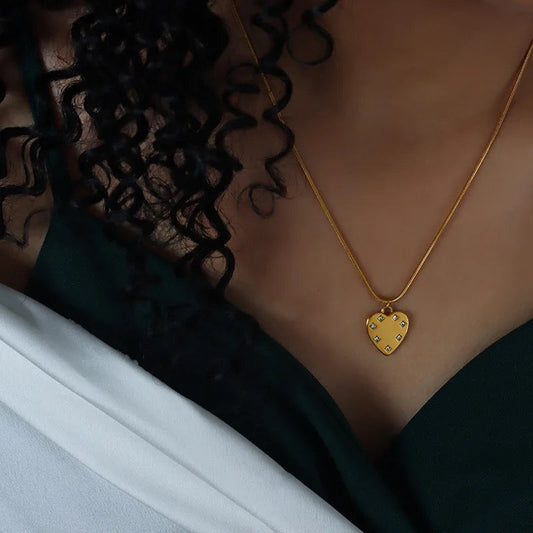 Heart of Gold Necklace (18k gold plated)