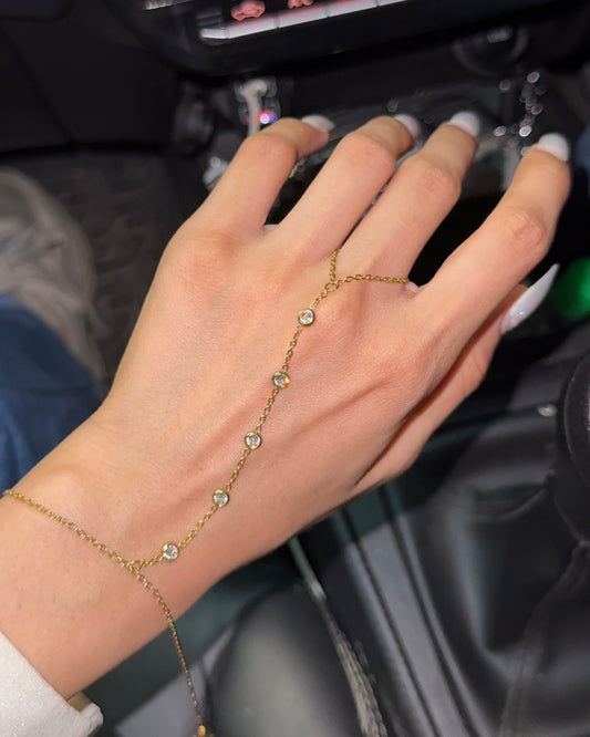 Princess coded Hand Chain