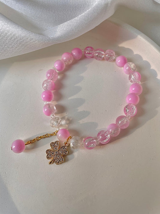 Clover Beaded Bracelet