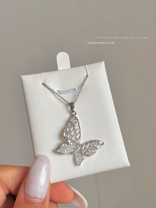 Fly High Butterfly Necklace