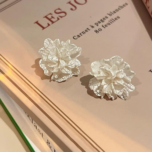 Abstract Floral Earrings
