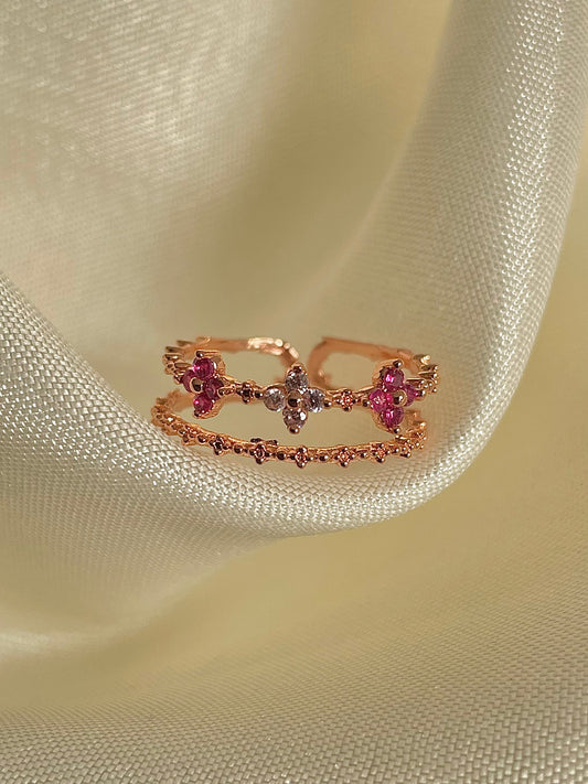 Cherry Blossom ring- pink