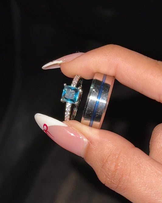 Chill Couple Ring Set + gift box