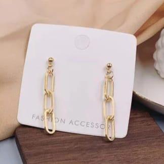 CHAIN DROP EARRINGS
