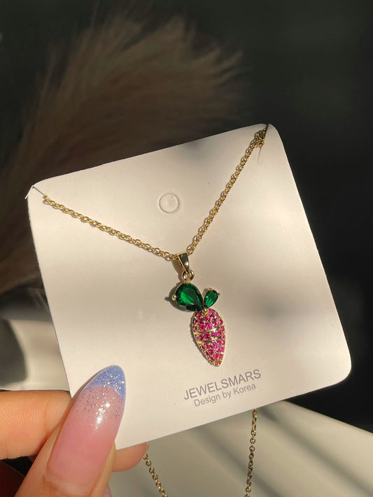 Carrot  Necklace (stainless steel)