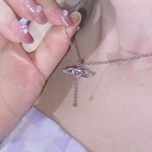 Angel Wing Necklace (movable wings)