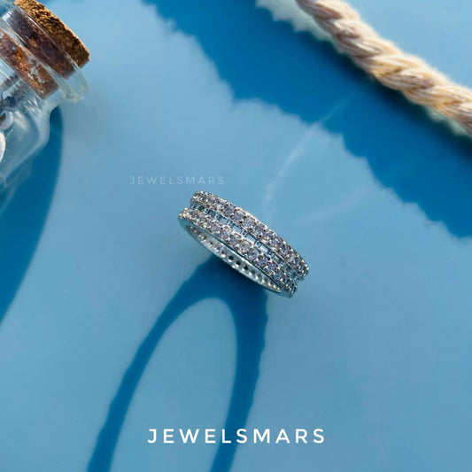 ETERNITY RING BAND - size 17
