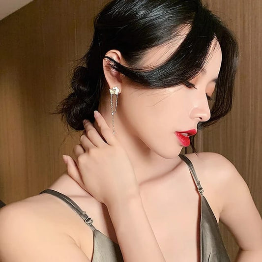 Exquisite Korean Cloud & Butterfly Earrings