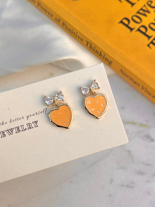 Blissful Heart Earrings