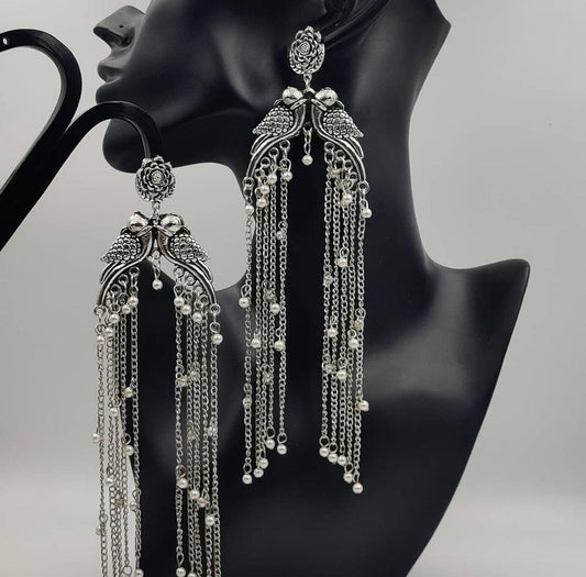 LONG CHIDIYA EARRINGS