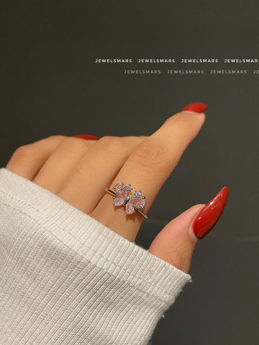 Little Butterfly Ring- pink