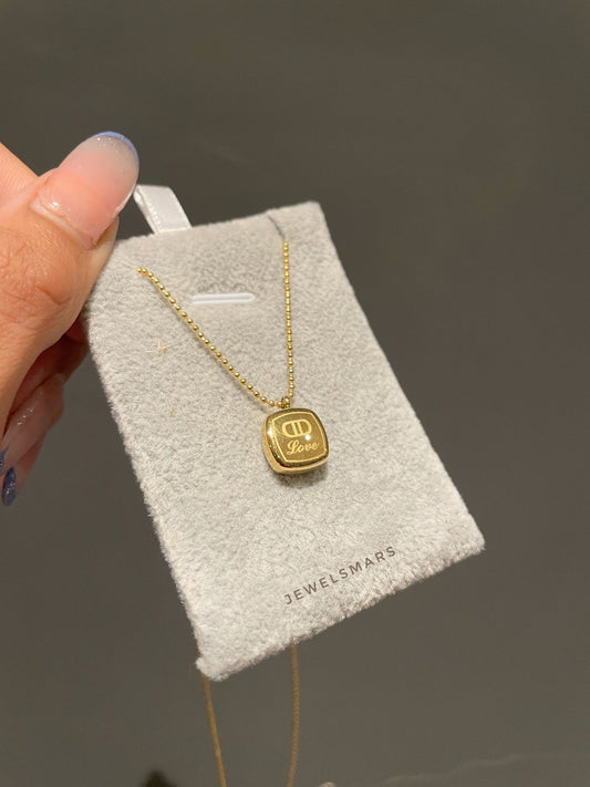 “Love” Stainless steel necklace