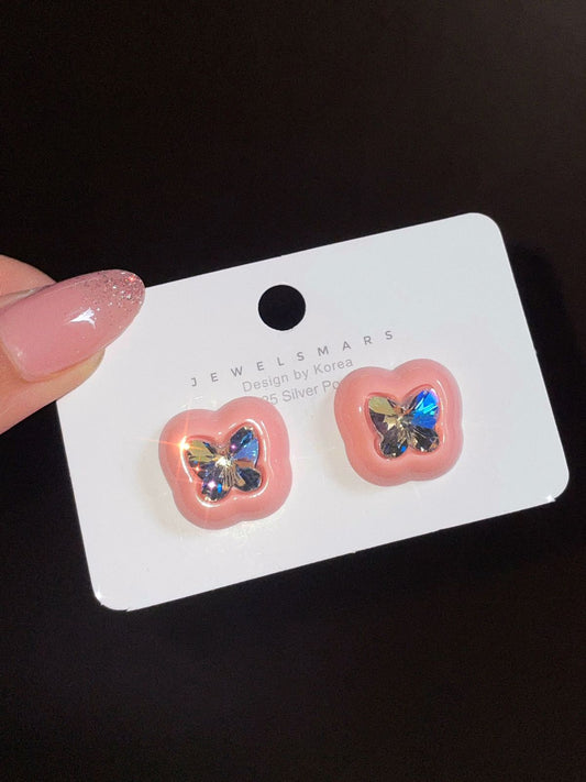 Luxury Butterfly Studs- luxe collection