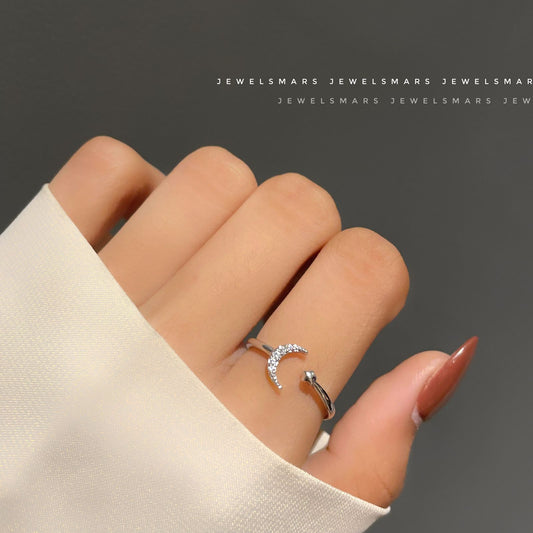 MOON STAR ADJUSTABLE RING